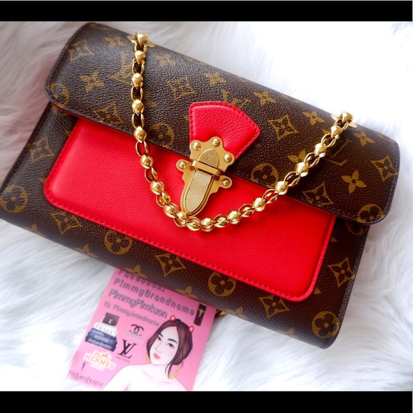 🍒 🍒 Louis Vuitton Victoire Cherry 🍒 🍒 - Picture 2 of 11